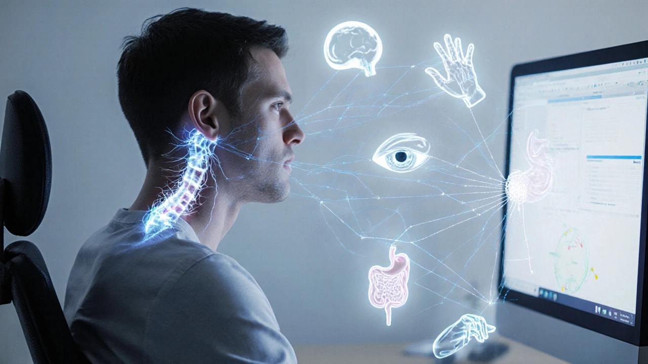 Co všechno může být od krční páteře? Příčiny bolestí, které nečekáte