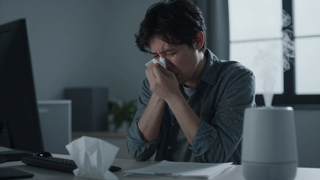 Jak poznat infekční rýmu od běžné nachlazení