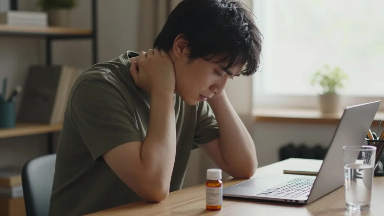 Jaký prášek na krční páteř? Nejúčinnější volby a co skutečně pomáhá