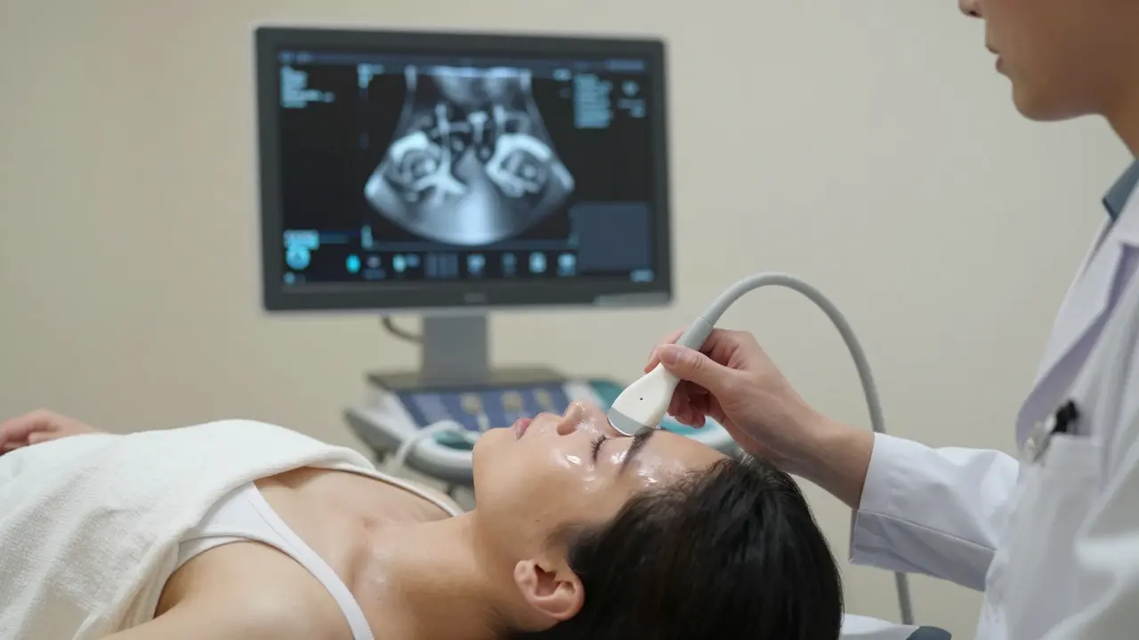 Co odhalí ultrazvuk krku? Všechno, co potřebujete vědět o vyšetření štítné žlázy a krku