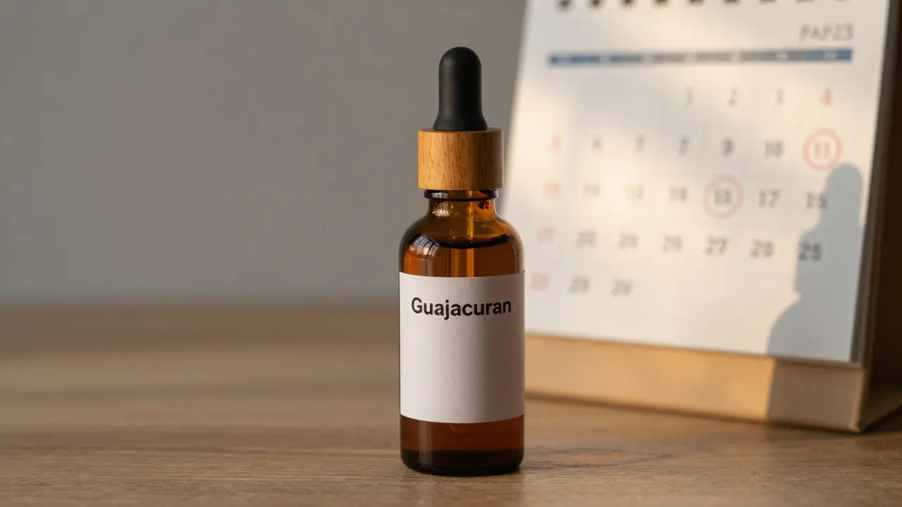 Jak dlouho se může užívat guajacuran bez rizika pro zdraví?