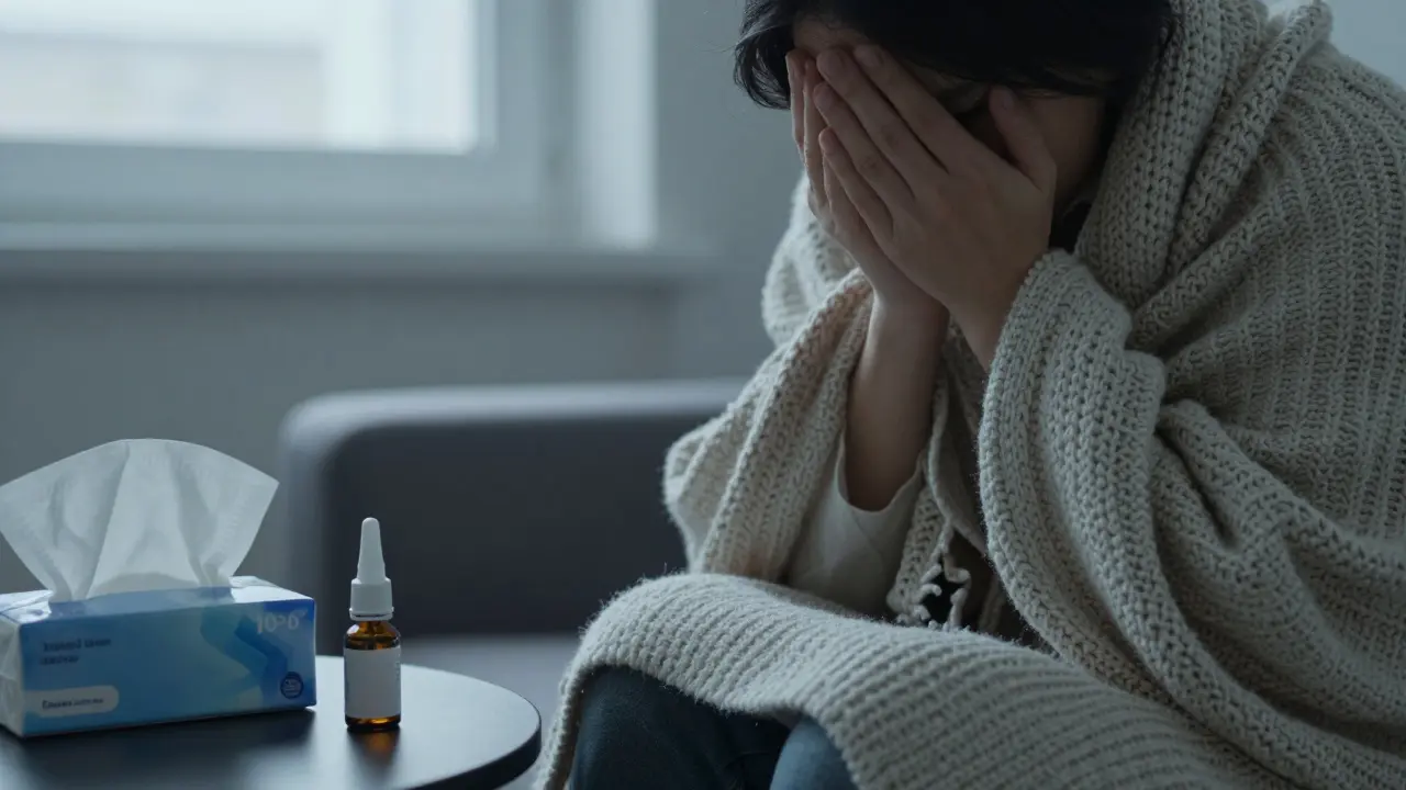 Rýma: Kdy už nestačí kapky a je čas vyhledat lékaře?